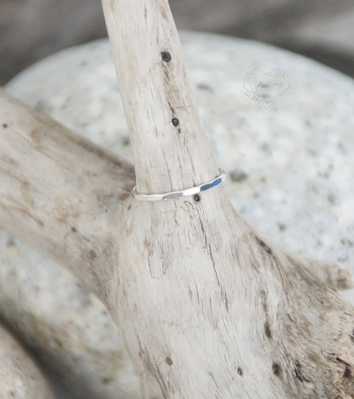 Hammered Stacking Ring